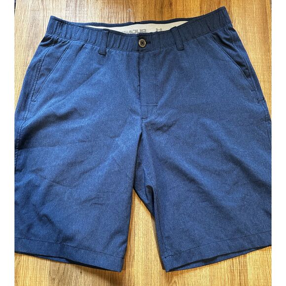 Under Armour Other - Under Armour Men's Blue Loose Fit Golf Shorts, 34 EUC